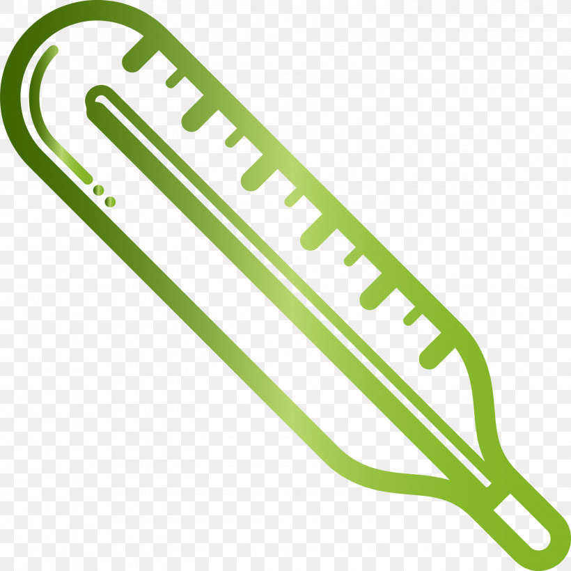Thermometer Fever COVID, PNG, 3000x3000px, Thermometer, Biology, Covid, Fever, Green Download Free