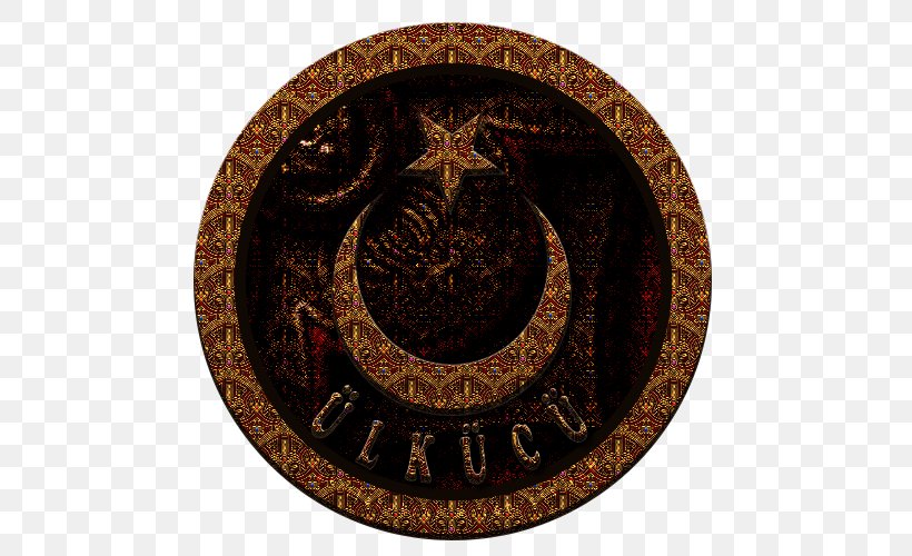 Turkey Pan-Turkism Ülkücülük Copper Logo, PNG, 500x500px, Turkey, Artifact, Badge, Copper, Flag Download Free