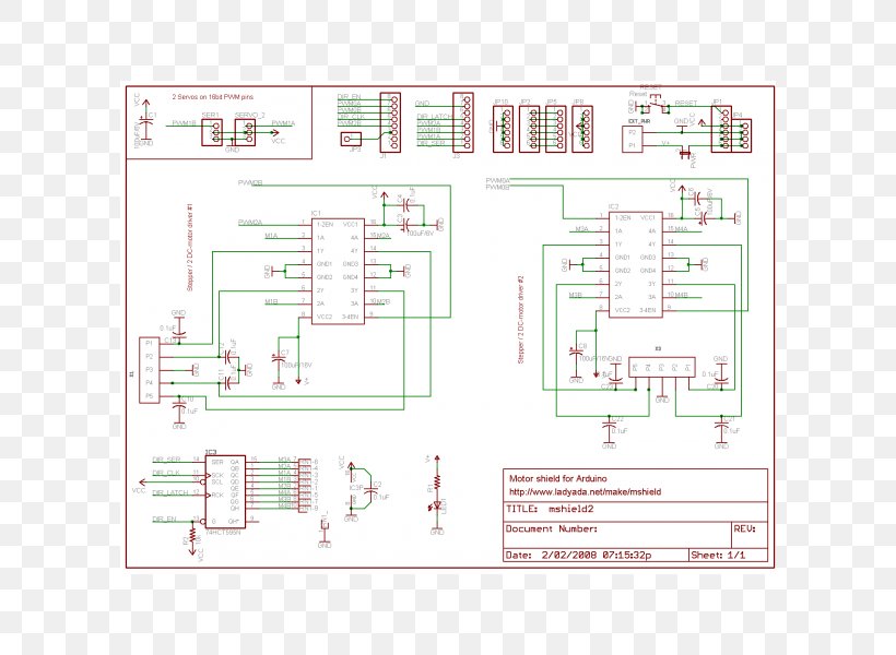 Arduino Schematic Electric Motor Wiring Diagram Stepper Motor, PNG, 600x600px, Arduino, Adafruit Industries, Area, Circuit Diagram, Datasheet Download Free