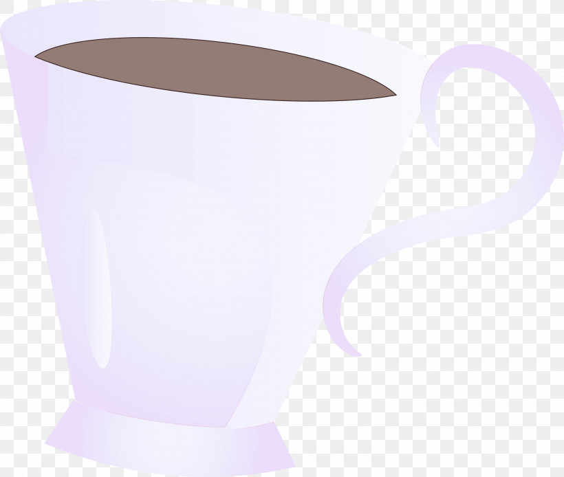 Coffee Cup, PNG, 3000x2542px, Coffee Cup, Coffee, Mug, Purple, Table Download Free