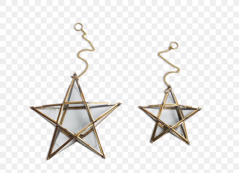Glass Star Brass Earring Gold, PNG, 844x610px, Glass, Barnstar, Body Jewelry, Brass, Earring Download Free