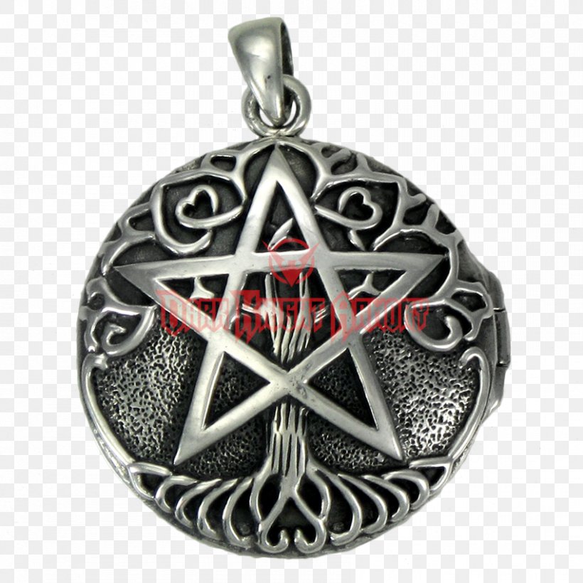 Pentacle Pentagram Wicca Witchcraft Silver, PNG, 850x850px, Pentacle, Amulet, Charms Pendants, Fivepointed Star, Jewellery Download Free