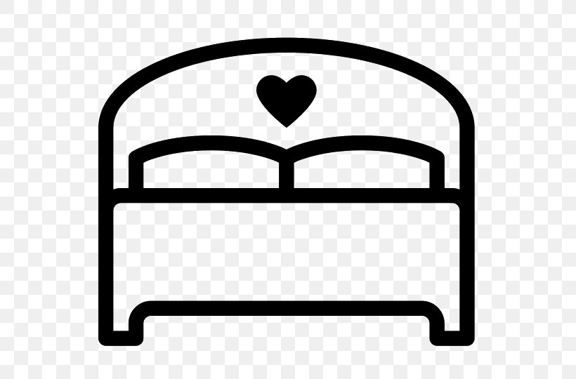 Bed, PNG, 540x540px, Bed, Area, Black And White, Gratis, Hospital Bed Download Free