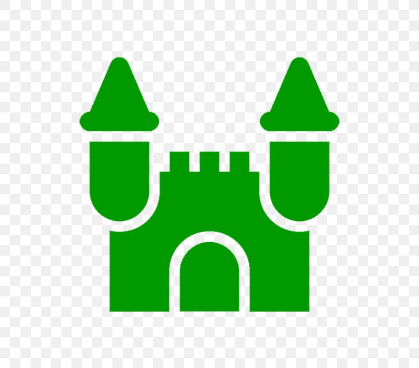 Logo Castle Inflatable Bouncers, PNG, 720x720px, Logo, Area, Brand, Castle, Grass Download Free