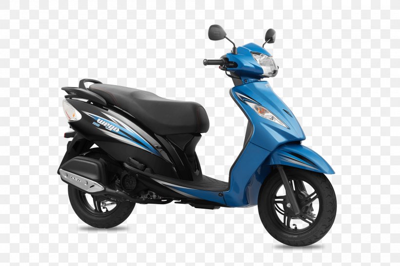 Motorized Scooter Car Motorcycle TVS Wego, PNG, 2000x1335px, Scooter, Car, Electric Blue, Kymco, Kymco People Download Free