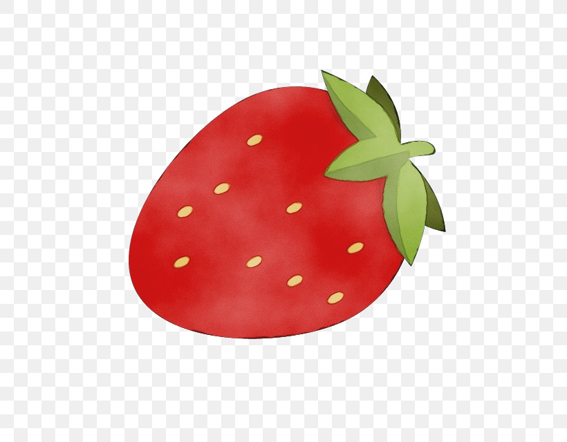 Strawberry, PNG, 640x640px, Watercolor, Animation, Anthurium, Berry, Cartoon Download Free