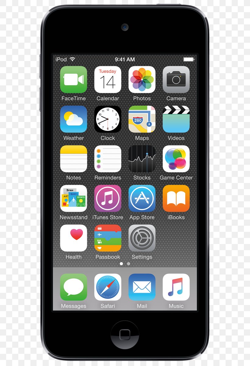 Apple IPod Touch (6th Generation) MP3 Player, PNG, 578x1200px, Ipod Touch, Apple, Cellular Network, Communication Device, Electronic Device Download Free