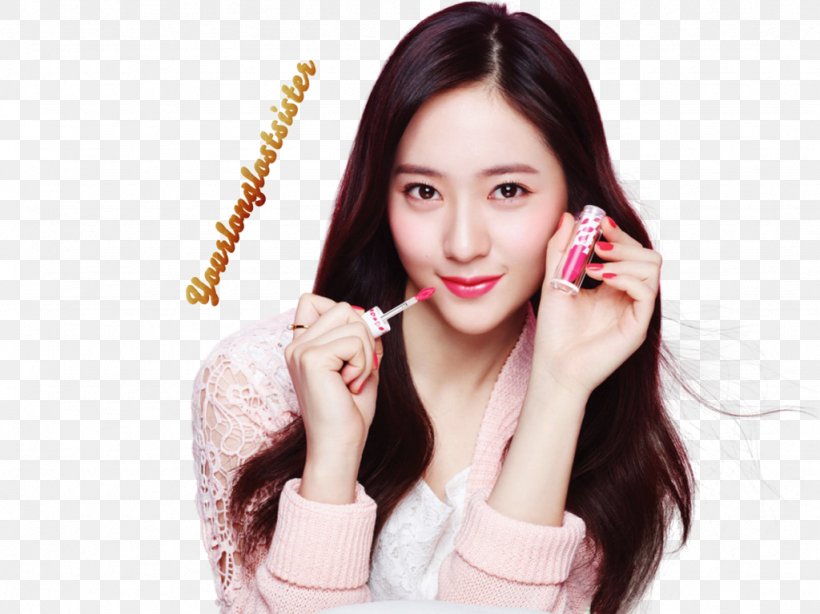 Krystal Jung Girls' Generation South Korea Cosmetics K-pop, PNG, 1024x767px, Watercolor, Cartoon, Flower, Frame, Heart Download Free