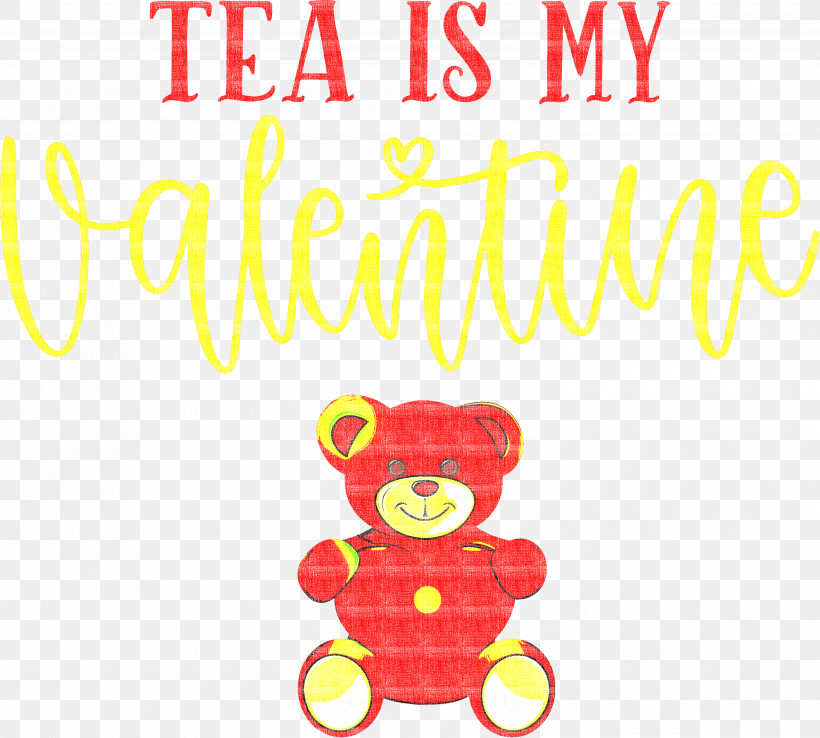 Tea Is My Valentine Valentines Day Valentine, PNG, 3000x2702px, Valentines Day, Bears, Birthday, Cartoon, Greeting Card Download Free