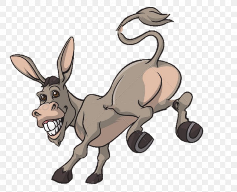 The Lucky Donkey Bar And Grill Lucky Donkey Bar & Grill Clip Art Illustration, PNG, 951x770px, Donkey, Animal Figure, Carnivoran, Cartoon, Cattle Like Mammal Download Free