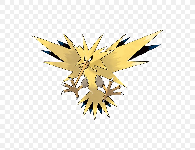 Zapdos Moltres Legendary Bird Trio Articuno Mewtwo, PNG, 630x630px, Zapdos, Articuno, Leaf, Legendary Bird Trio, Mew Download Free