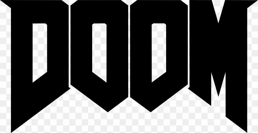 Doom 3: Resurrection Of Evil Union Aerospace Corporation, PNG, 6000x3105px, Doom 3 Resurrection Of Evil, Black, Black And White, Brand, Cyberdemon Download Free