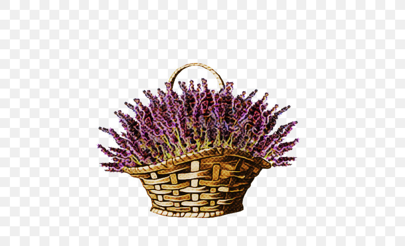 Lavender, PNG, 500x500px, Purple, Basket, Crocus, Flower, Flowerpot Download Free