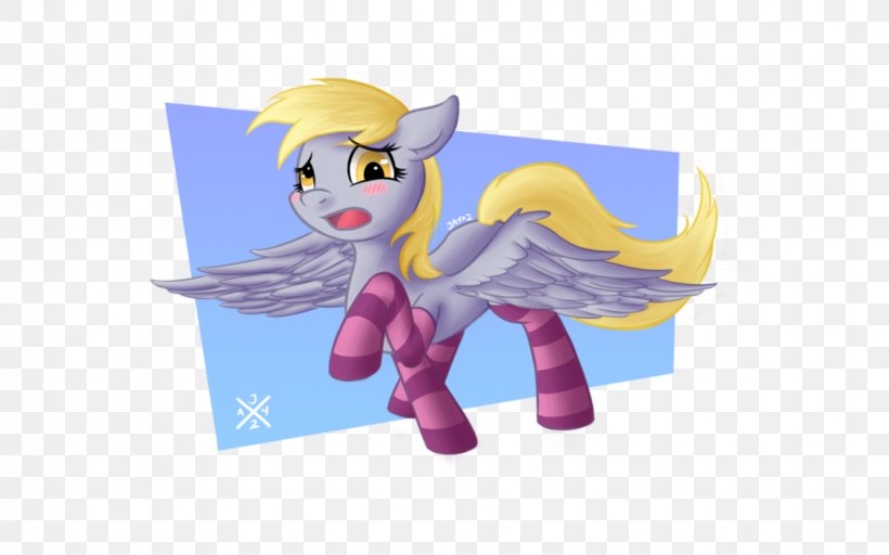 Pony Derpy Hooves Cartoon DeviantArt, PNG, 1131x707px, Watercolor, Cartoon, Flower, Frame, Heart Download Free