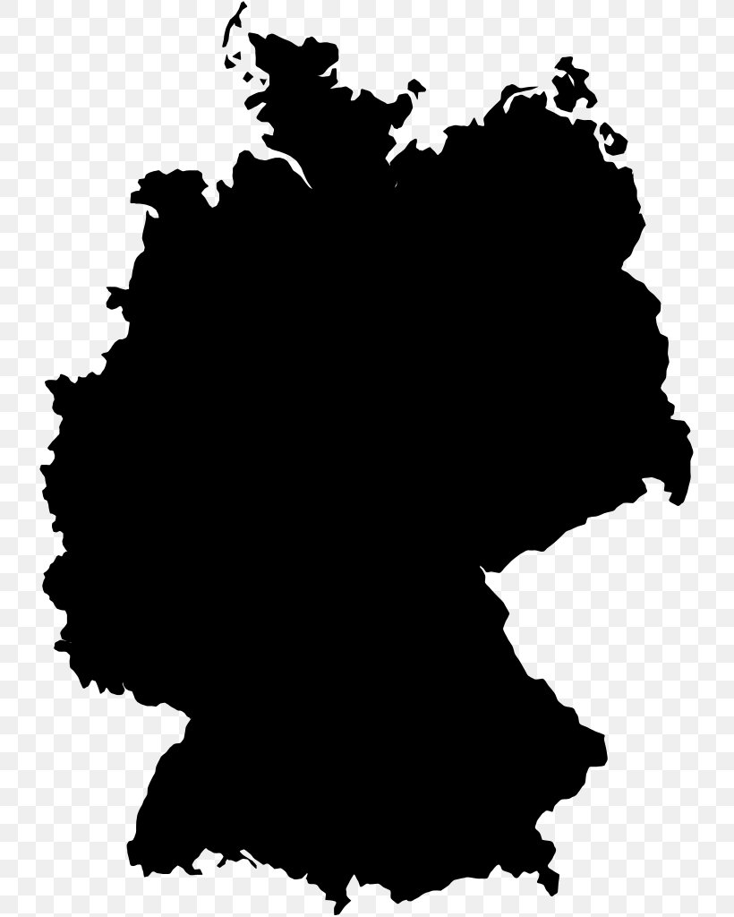 West Germany Flag Of Germany Map, PNG, 733x1024px, Germany, Black, Black And White, Blank Map, Flag Download Free