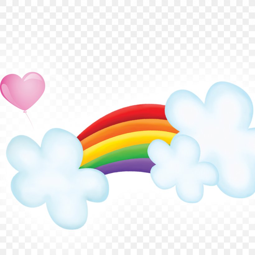 Rainbow Cloud, PNG, 1000x1000px, Rainbow, Child, Cloud, Cloud Iridescence, Cuteness Download Free