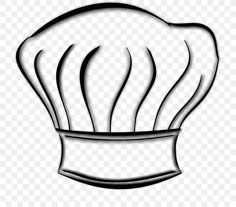 Chef's Uniform Toque Restaurant Cook, PNG, 720x720px, Chef, Black And White, Cook, Cooking, Finger Download Free