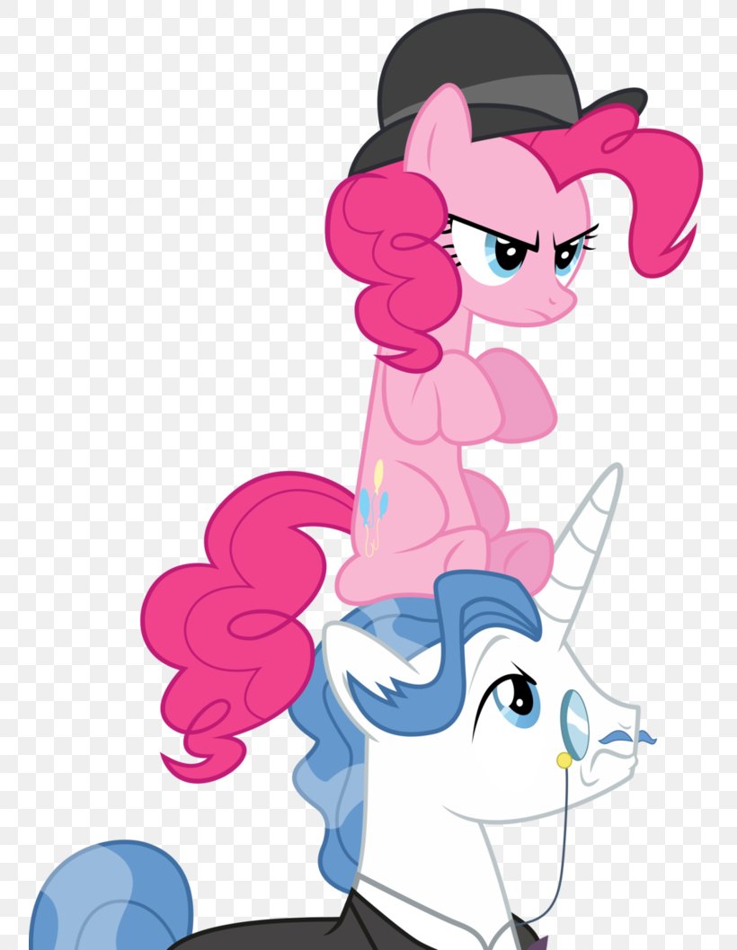 Pony Rarity Pinkie Pie Applejack The Fancy Pants Adventure: World 3, PNG, 755x1057px, Watercolor, Cartoon, Flower, Frame, Heart Download Free