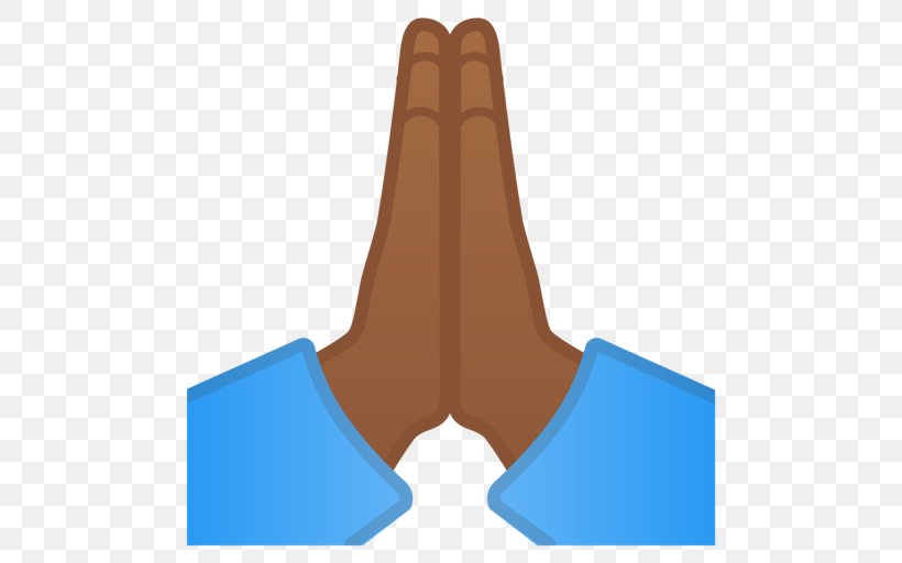Thumb Praying Hands Emoji Prayer Human Skin Color, PNG, 512x512px, Thumb, Android Oreo, Arm, Black, Dark Skin Download Free