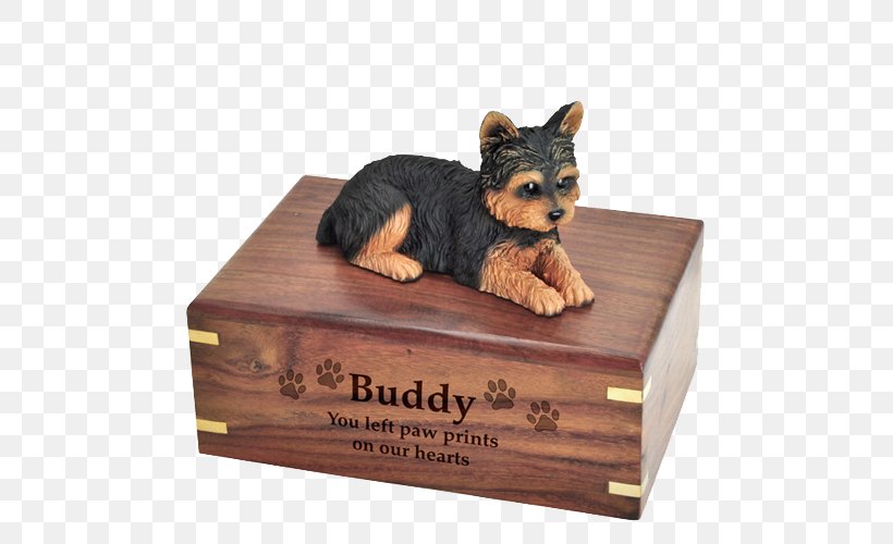 Yorkshire Terrier Chihuahua Puppy Dog Breed Urn, PNG, 500x500px, Yorkshire Terrier, Bestattungsurne, Box, Breed, Breed Standard Download Free