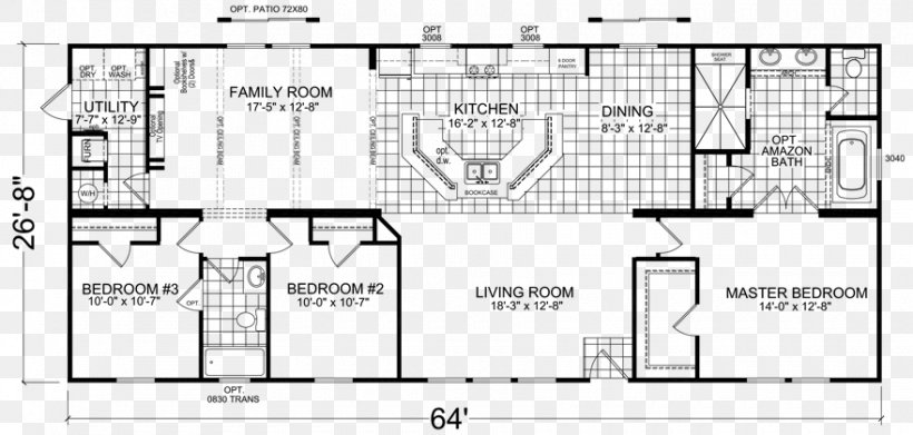 Floor Plan House Plan Manufactured Housing, PNG, 880x420px, Floor Plan, Area, Bathroom, Diagram, Drawing Download Free