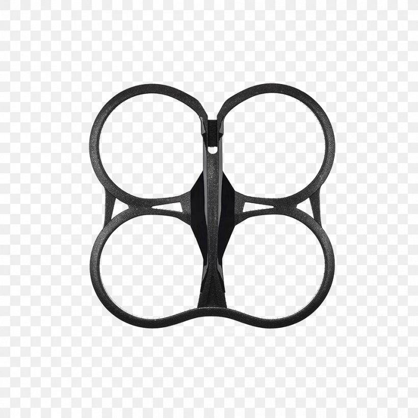 Parrot AR.Drone 2.0 Indoor Hull Parrot Bebop Drone, PNG, 954x954px, Parrot Ardrone, Augmented Reality, Auto Part, Black And White, Camera Download Free