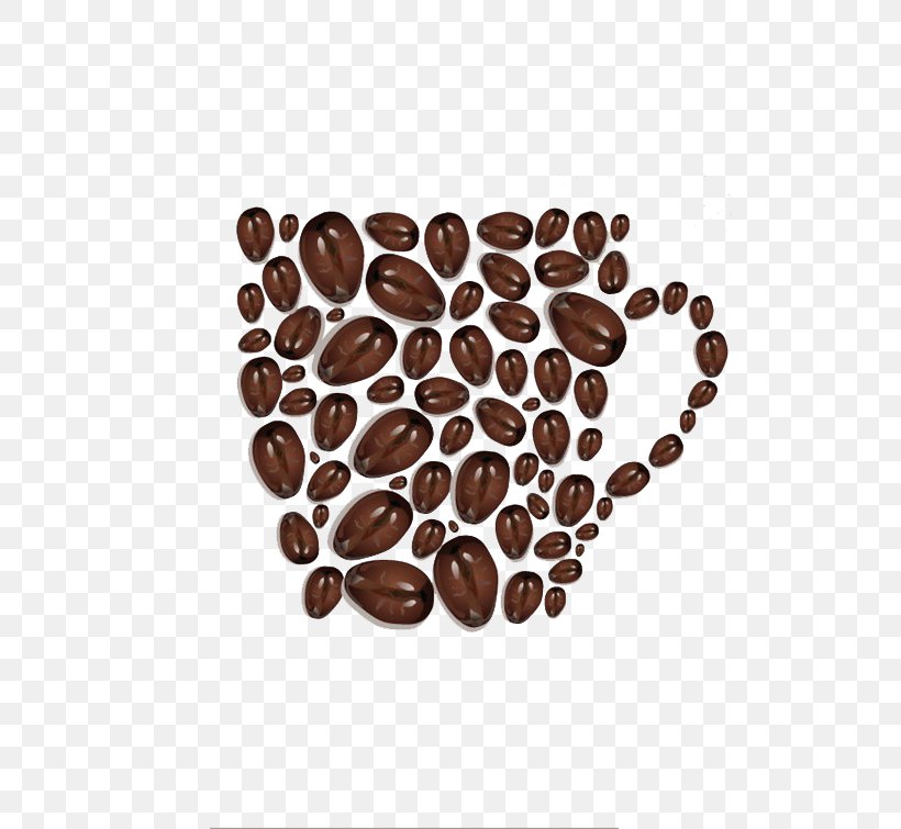 Coffee Bean Cappuccino Tea Cafe, PNG, 720x755px, Coffee, Brown, Cafe, Cappuccino, Coffee Bean Download Free