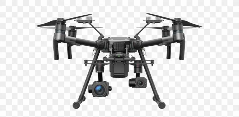 Unmanned Aerial Vehicle DJI Matrice 200 Gimbal Aircraft, PNG, 2200x1080px, Unmanned Aerial Vehicle, Agricultural Drones, Aircraft, Auto Part, Automotive Exterior Download Free