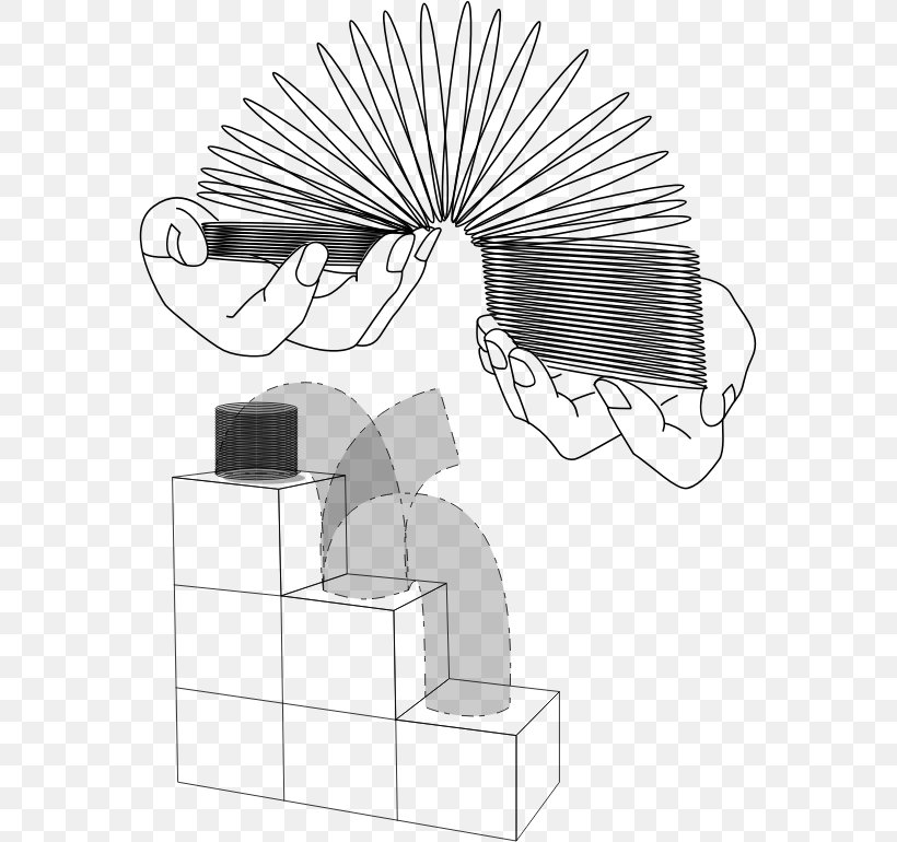 Slinky Dog Clip Art, PNG, 565x770px, Slinky Dog, Black And White, Diagram, Drawing, Monochrome Download Free