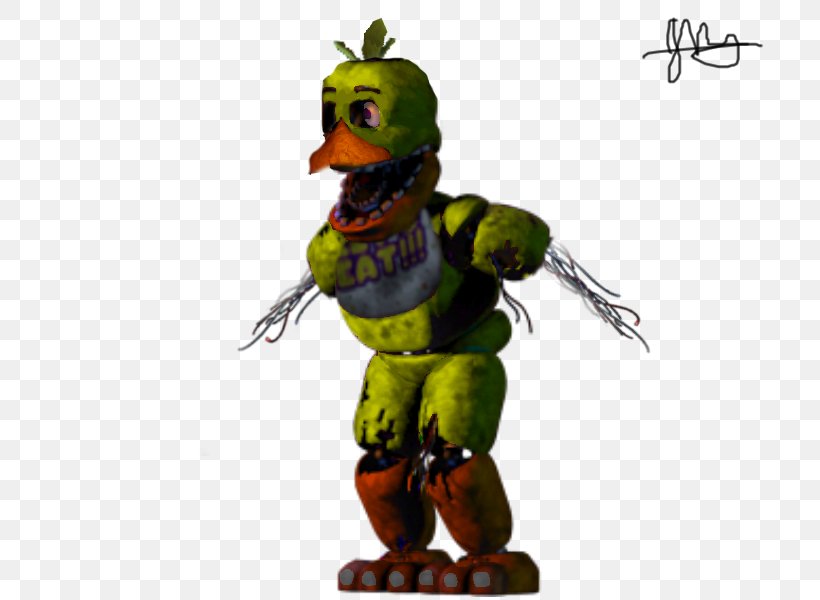 The Freddy Files (Five Nights At Freddy's) Jump Scare Animatronics .exe, PNG, 800x600px, Jump Scare, Animatronics, Beak, Bird, Character Download Free