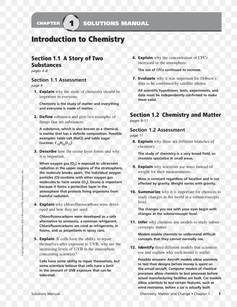 Chemistry Worksheet Biology Chemical Substance Reaction Rate, PNG In Chemistry Worksheet Matter 1 Answers