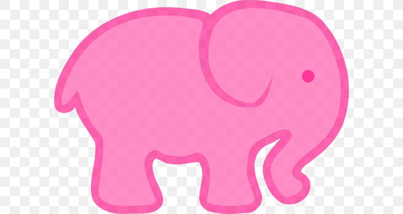 Clip Art Elephants Vector Graphics Openclipart Image, PNG, 600x436px, Watercolor, Cartoon, Flower, Frame, Heart Download Free