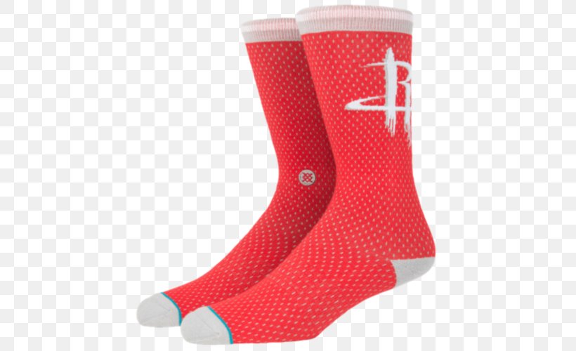 Sock Houston Rockets NBA Jersey Hoodie, PNG, 500x500px, Sock, Fashion Accessory, Hoodie, Hosiery, Houston Rockets Download Free