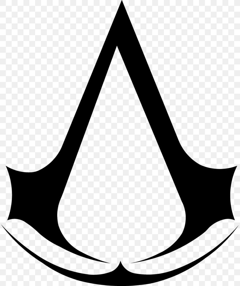 Assassin's Creed III Assassin's Creed Syndicate Assassin's Creed: Brotherhood, PNG, 811x977px, Assassins, Artwork, Black And White, Emblem, Logo Download Free