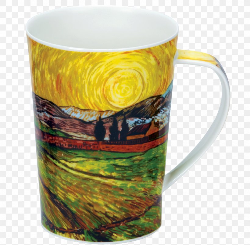 Coffee Cup The Starry Night Mug Impressionism Landscape Painting, PNG, 1200x1176px, Coffee Cup, Cup, Drinkware, Dunoon, Impressionism Download Free