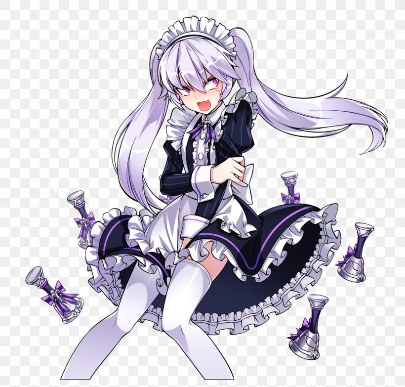 Elsword Elesis Maid Closers Game, PNG, 1200x1146px, Watercolor, Cartoon, Flower, Frame, Heart Download Free