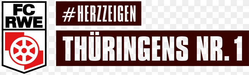FC Rot-Weiß Erfurt Logo Product Design Brand, PNG, 5793x1771px, 3 Liga, Erfurt, Banner, Brand, Logo Download Free