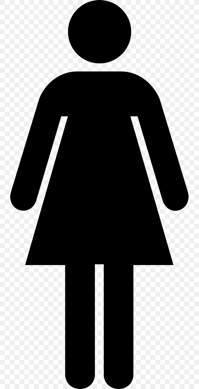 Unisex Public Toilet Bathroom Ladies Rest Room, PNG, 735x1600px, Public Toilet, Bathroom, Black, Black And White, Female Download Free