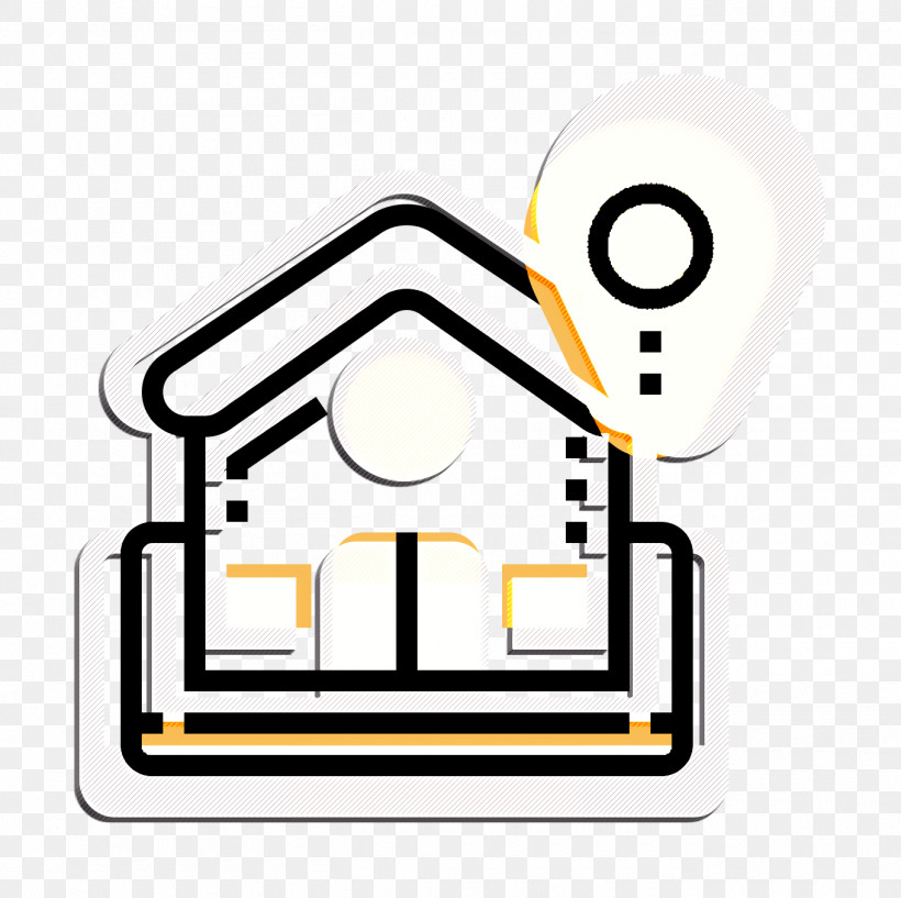 Architecture Icon Home Icon Gps Icon, PNG, 1360x1356px, Architecture Icon, Gps Icon, Home Icon, Line, Logo Download Free