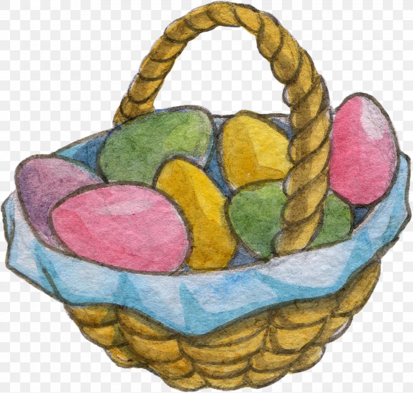 Basket Easter Egg Watercolor Painting, PNG, 2273x2166px, Basket, Calameae, Easter, Easter Basket, Easter Egg Download Free