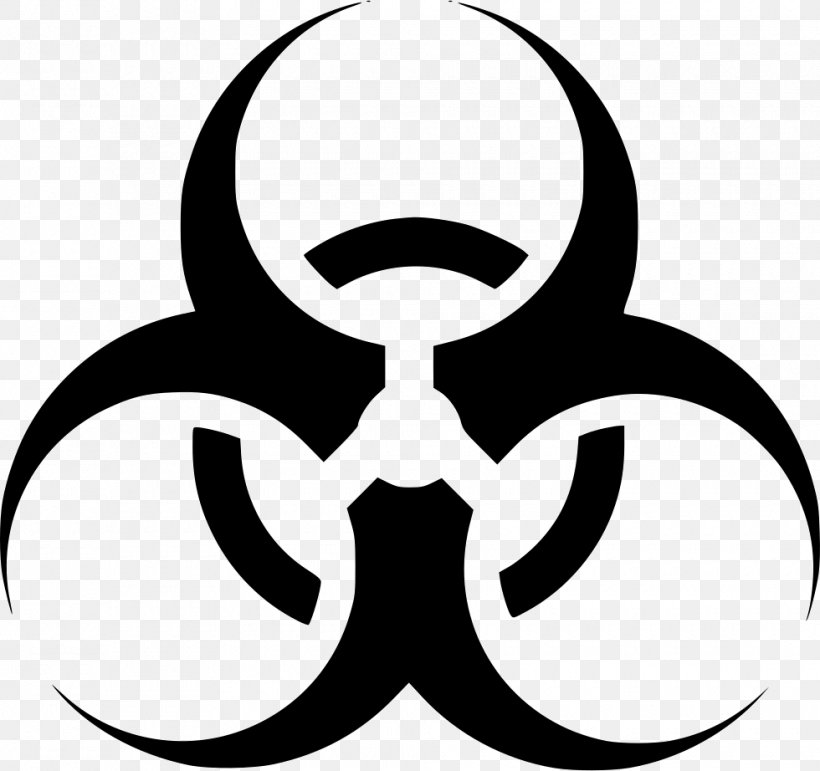 Biological Hazard Symbol Clip Art, PNG, 980x922px, Biological Hazard, Area, Artwork, Black, Black And White Download Free