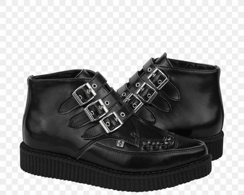 Leather T.U.K. 3-Buckle Pointed Boots Black 6 Brothel Creeper Shoe, PNG, 1023x818px, Leather, Black, Boot, Brand, Brothel Creeper Download Free