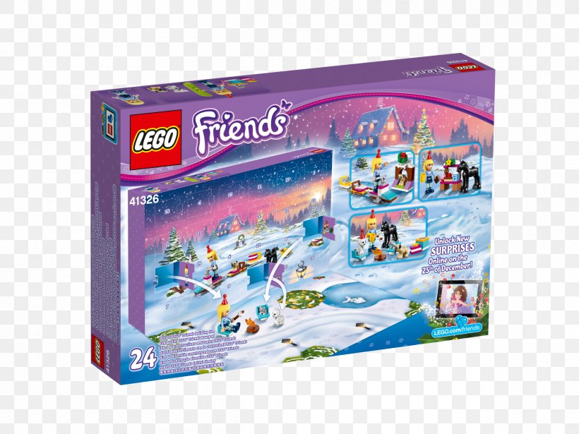 LEGO 41326 Friends Advent Calendar Advent Calendars, PNG, 2400x1800px, Lego 41326 Friends Advent Calendar, Advent, Advent Calendars, Calendar, Christmas Download Free