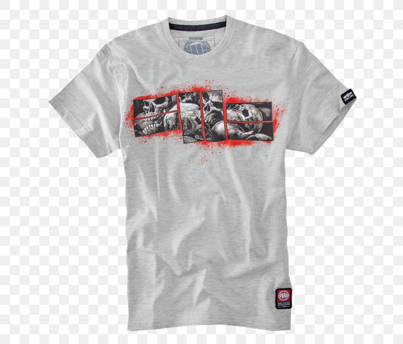T-shirt Pit Bull Logo Crew Neck Sleeve, PNG, 700x700px, Tshirt, Active Shirt, Bluza, Brand, Bull Download Free