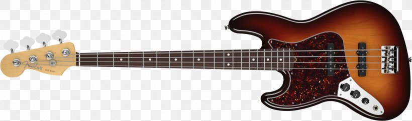 Fender Stratocaster Bass Guitar Fender Jazz Bass Squier, PNG, 2400x709px, Watercolor, Cartoon, Flower, Frame, Heart Download Free