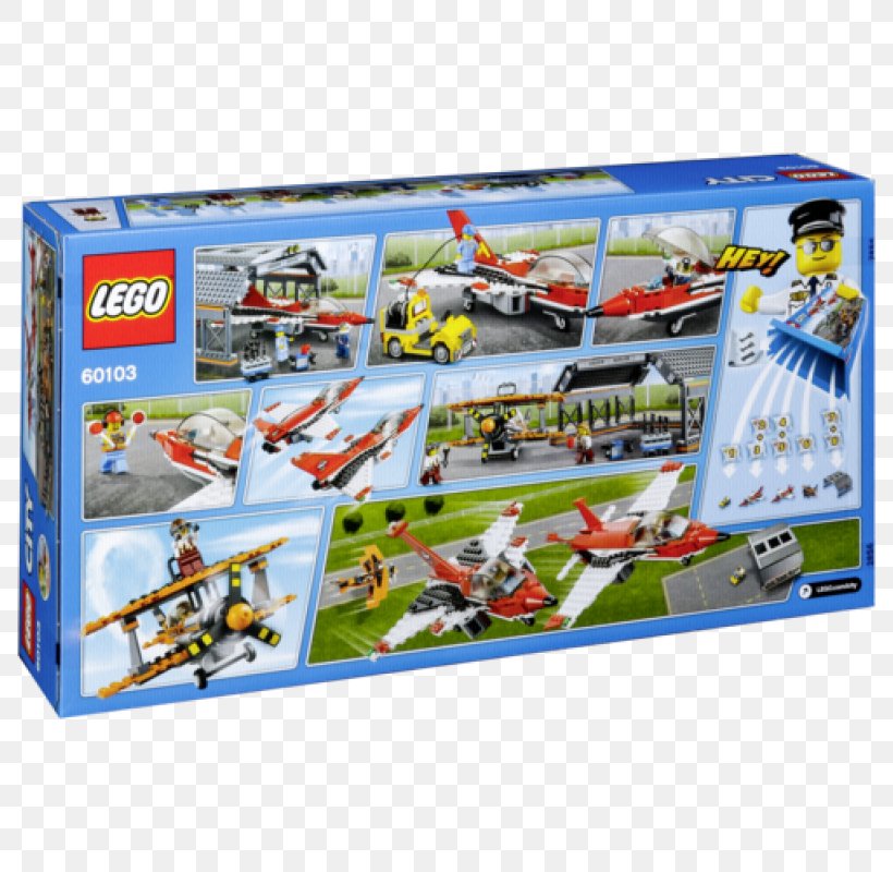 LEGO 60103 City Airport Air Show Amazon.com Airplane Toy, PNG, 800x800px, Amazoncom, Air Show, Airplane, Airport, Construction Set Download Free