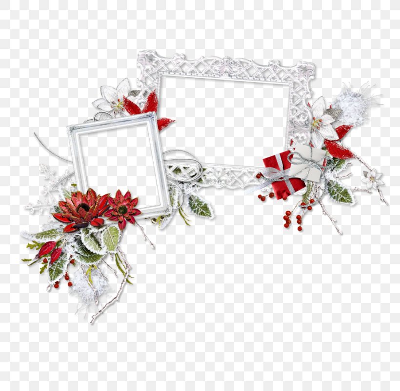 Christmas Ornament Picture Frames Clip Art, PNG, 800x800px, Christmas Ornament, Christmas, Christmas Decoration, Cut Flowers, Decor Download Free