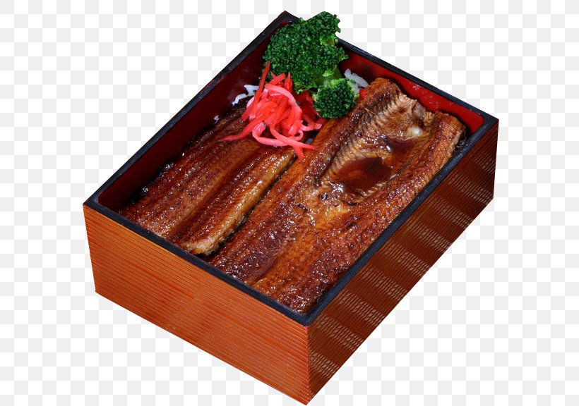 Unagi Japanese Cuisine Eel Sushi Bento, PNG, 760x576px, Unagi, Asian Swamp Eel, Bento, Box, Cooked Rice Download Free