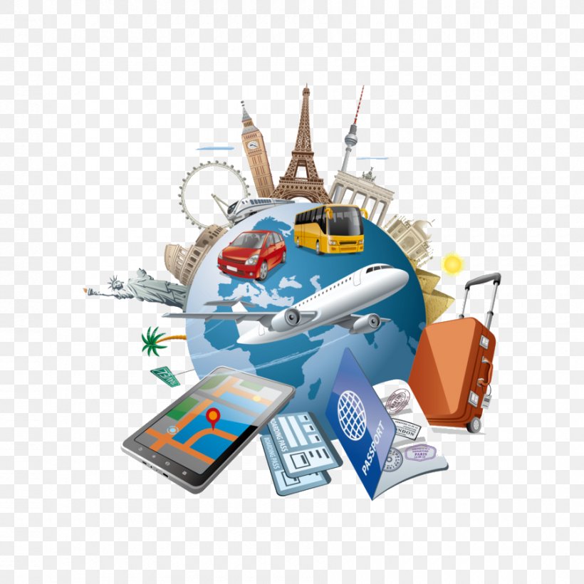 Vector Graphics Royalty-free Tourism Travel Illustration, PNG ...