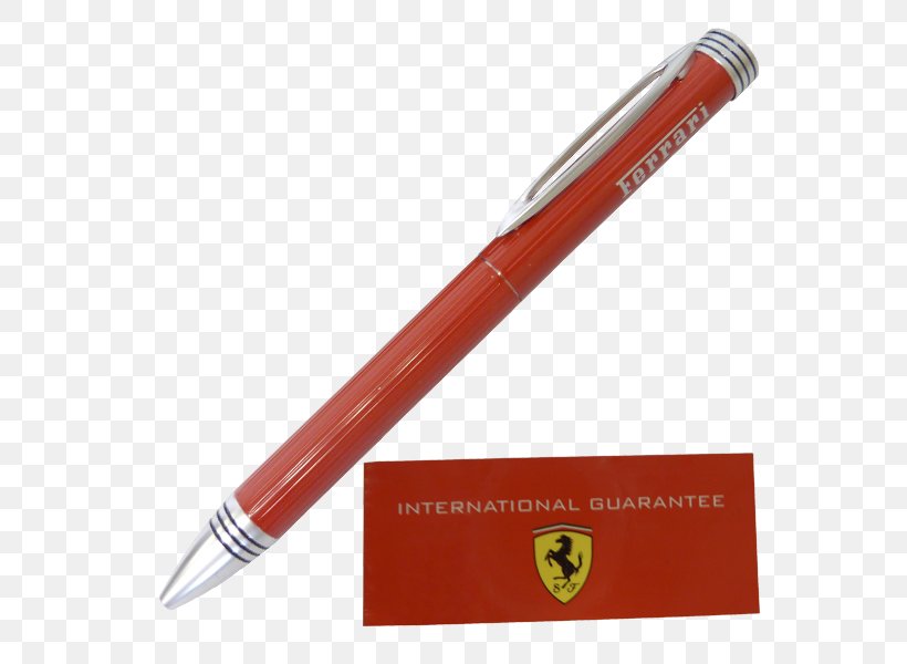 Ballpoint Pen Ferrari, PNG, 600x600px, Ballpoint Pen, Ball Pen, Ferrari, Office Supplies, Pen Download Free